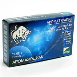 Набор аромамасел "Аромазодиак" Телец