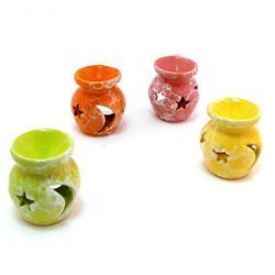 Аромалампа "Звёздочка", 4 цвета, 8 см