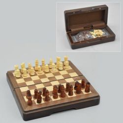Набор для шахмат походный с доской 6, 5"